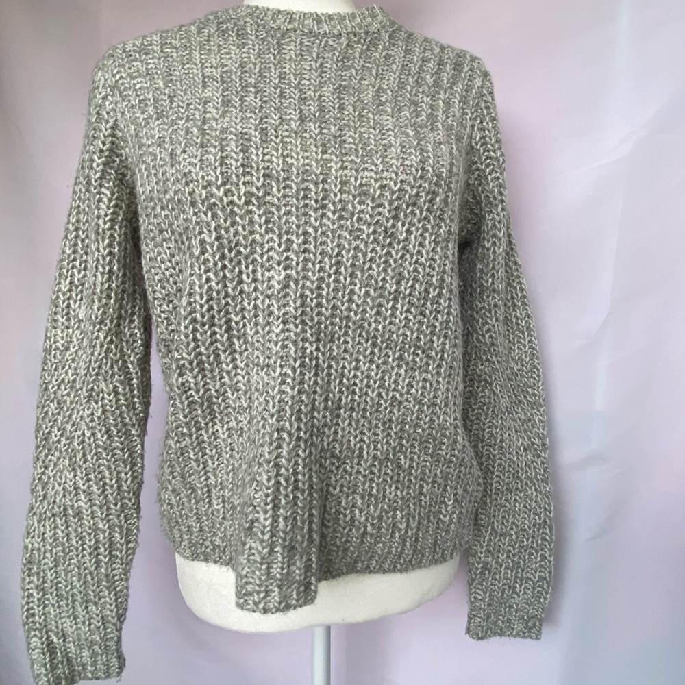 Knit Sweater w/ metallic detailing